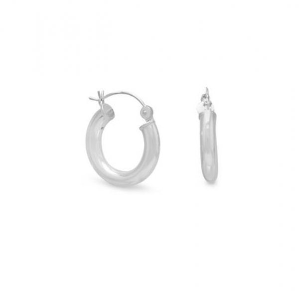 Sterling Silver Hoop Earrings Hingham Jewelers Hingham, MA