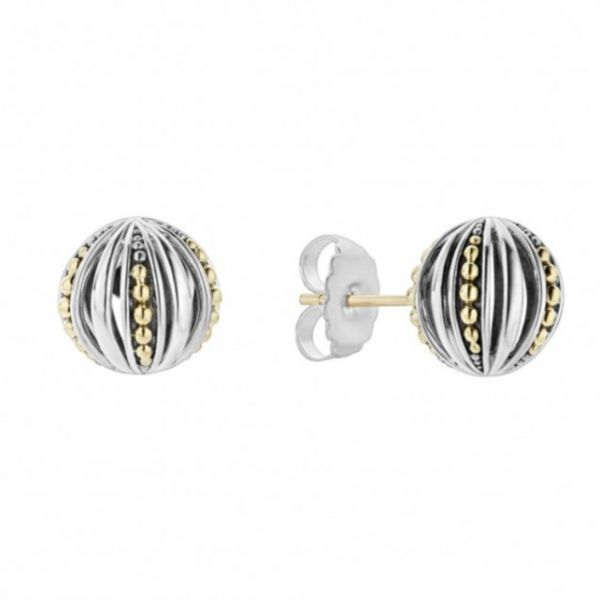 Caviar Talisman Stud Earrings Hingham Jewelers Hingham, MA