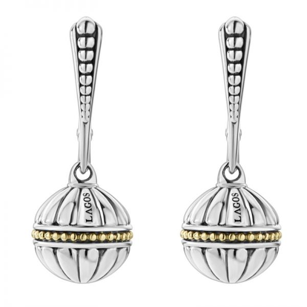 Caviar Talisman Drop Earrings Hingham Jewelers Hingham, MA