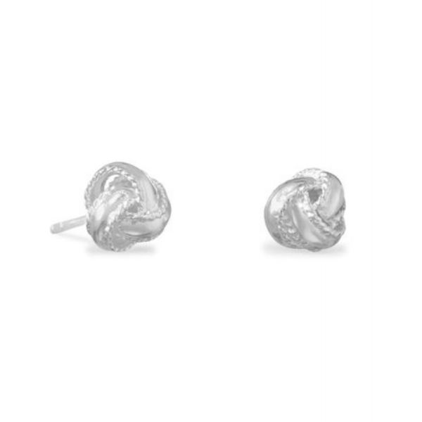 Love Knot Stud Earrings Hingham Jewelers Hingham, MA