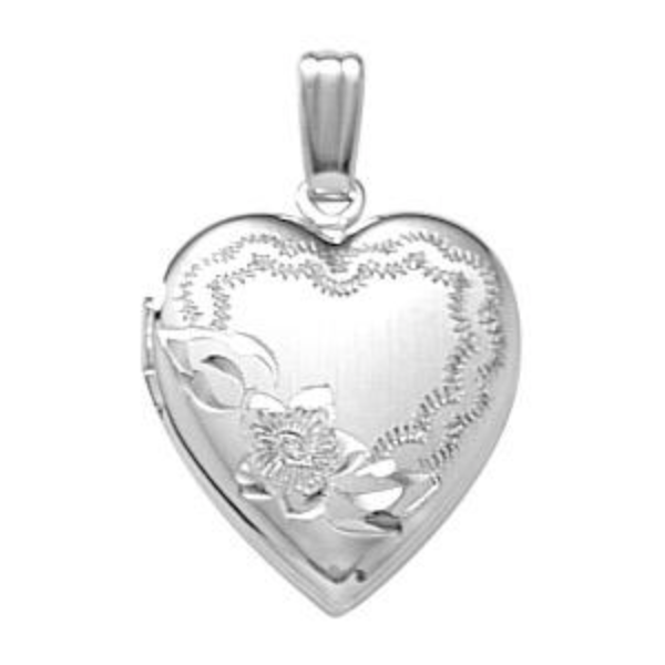 Sterling Silver Heart Locket Hingham Jewelers Hingham, MA