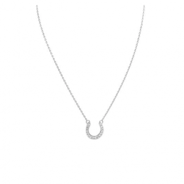 Sterling Horseshoe Necklace Hingham Jewelers Hingham, MA