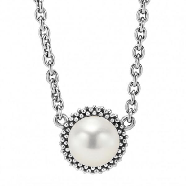 Luna Pearl Pendant Necklace Hingham Jewelers Hingham, MA