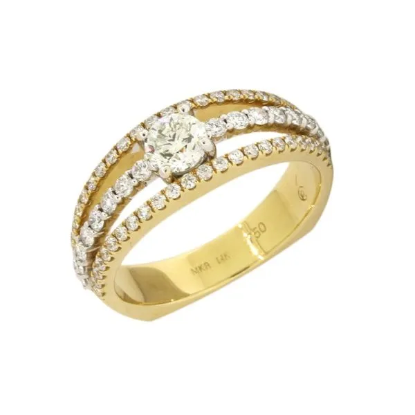 Yellow Gold Diamond Ring Holliday Jewelry Klamath Falls, OR