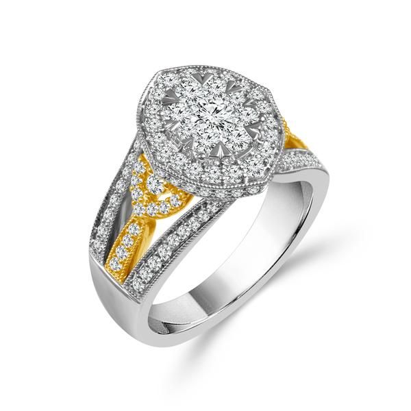 2-Tone Diamond Ring Holliday Jewelry Klamath Falls, OR