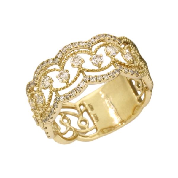 Yellow Gold Diamond Ring Holliday Jewelry Klamath Falls, OR