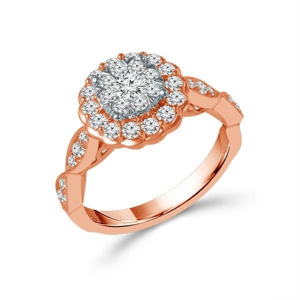 Rose Gold Diamond Ring Holliday Jewelry Klamath Falls, OR