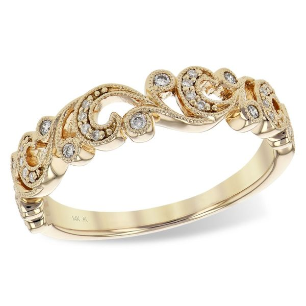 Intricate Diamond Band Ring Holliday Jewelry Klamath Falls, OR