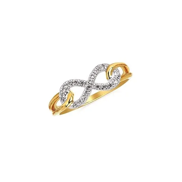 2-Tone Infinity Ring Holliday Jewelry Klamath Falls, OR