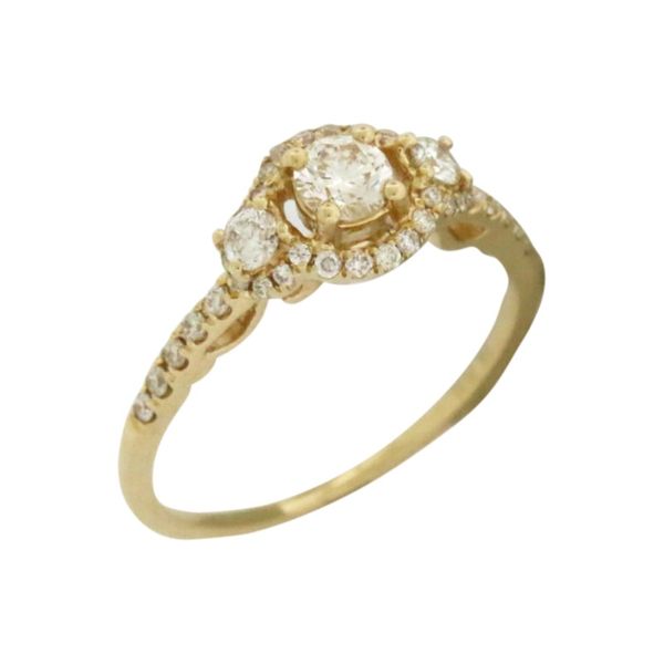 Yellow Gold Diamond Ring Holliday Jewelry Klamath Falls, OR