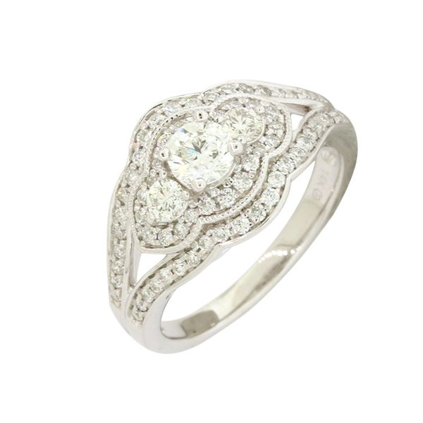 Substantial Antique Style Diamond Anniversary Ring Holliday Jewelry Klamath Falls, OR
