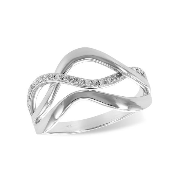 Moving and Beautiful Wave Diamond Ring Holliday Jewelry Klamath Falls, OR