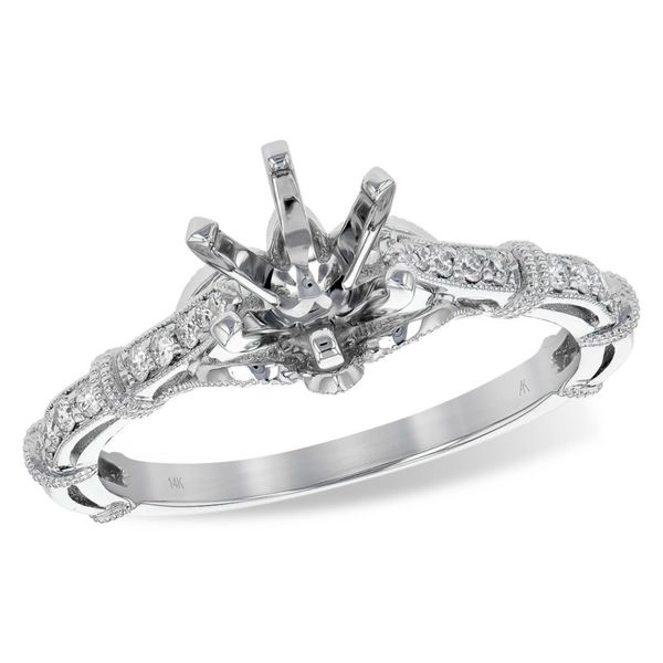 Allison Kaufman diamond engagement ring. *center not included. Holliday Jewelry Klamath Falls, OR