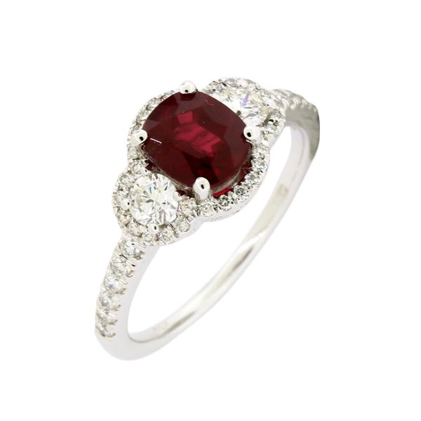 Stunning ruby and diamond ring Holliday Jewelry Klamath Falls, OR