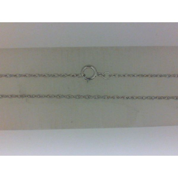 White Gold Rope Chain Holliday Jewelry Klamath Falls, OR