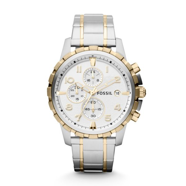 Dean Two Tone Fossil Watch Holliday Jewelry Klamath Falls, OR