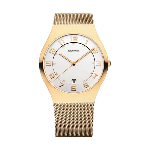 Bering Yellow Tone Watch Holliday Jewelry Klamath Falls, OR