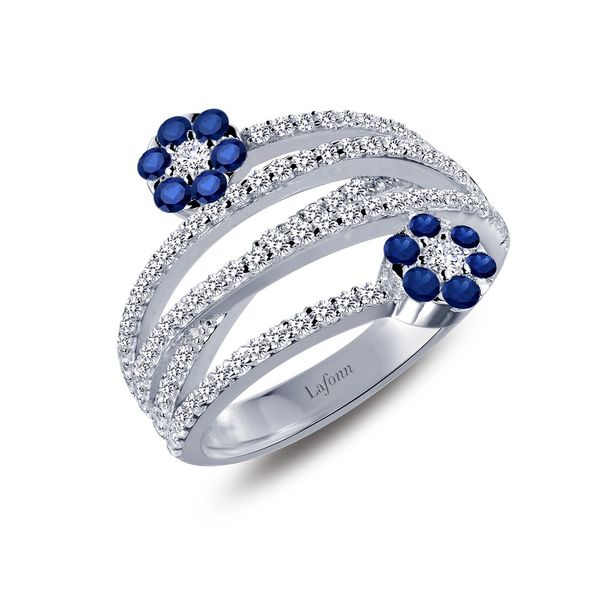 Lafonn Lab-Grown Sapphire Ring Holliday Jewelry Klamath Falls, OR