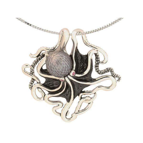 Tahitian Pearl Octopus Pendant Holliday Jewelry Klamath Falls, OR