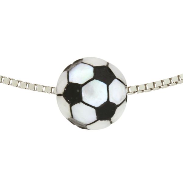 Soccer Ball Pearl Pendant Holliday Jewelry Klamath Falls, OR