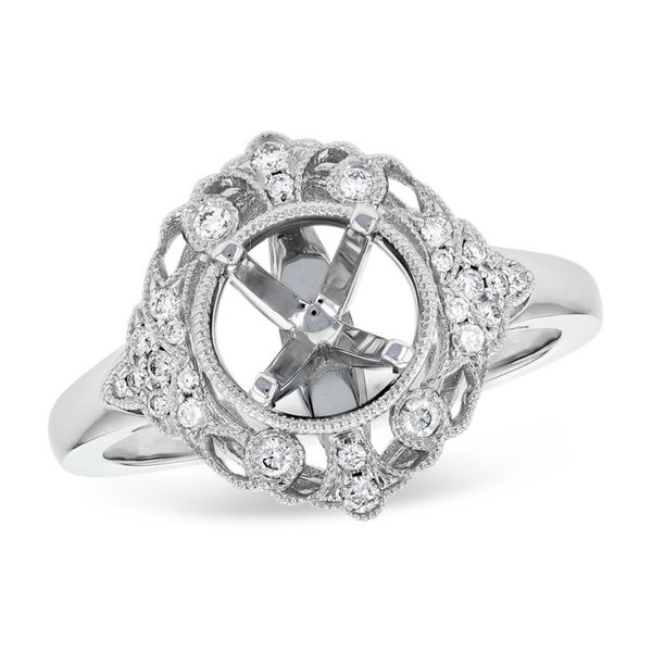 Diamond Semi-Mount Ring Holly McHone Jewelers Astoria, OR