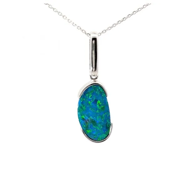 Colored Stone Pendant Holly McHone Jewelers Astoria, OR