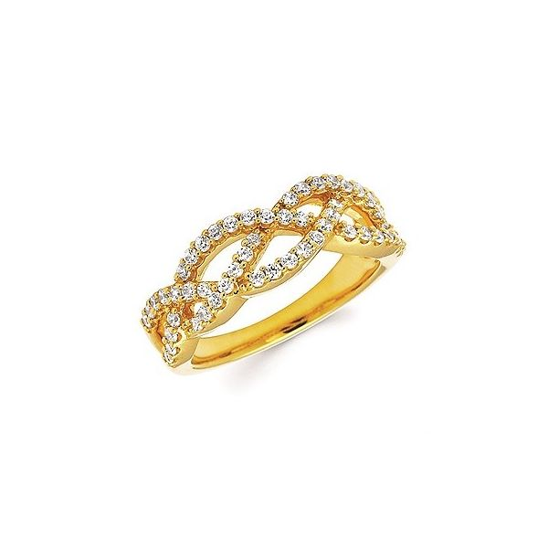 14kt Yellow Contemporary Fashion Ring Holtan's Jewelry Winona, MN