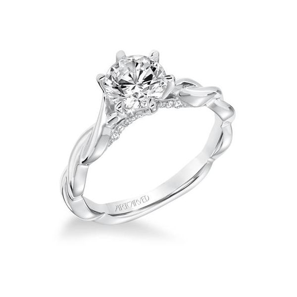 Twisted Shank Engagement Ring *SETTING ONLY* Holtan's Jewelry Winona, MN