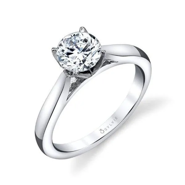 Modern Cathedral Style Engagement Ring *SETTING ONLY* Holtan's Jewelry Winona, MN