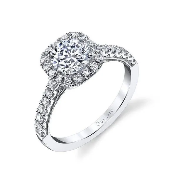 Cushion Halo Engagement Ring *SETTING ONLY* Holtan's Jewelry Winona, MN