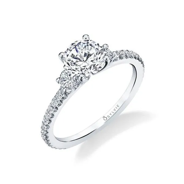 Classic Three Stone Engagement Ring *SETTING ONLY* Holtan's Jewelry Winona, MN