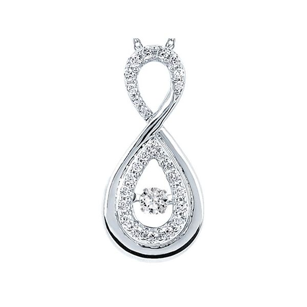 Shimmering Diamonds® Infinity Pendant Holtan's Jewelry Winona, MN