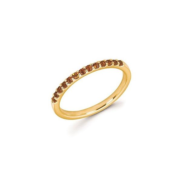 14k Yellow Gold Citrine Stackable Ring Holtan's Jewelry Winona, MN
