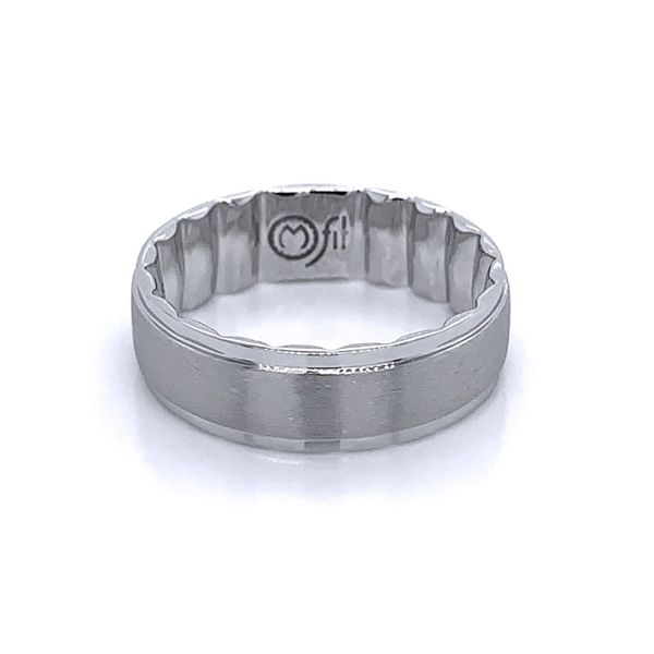 Black Rhodium Plated M-Fit Wedding Band Holtan's Jewelry Winona, MN