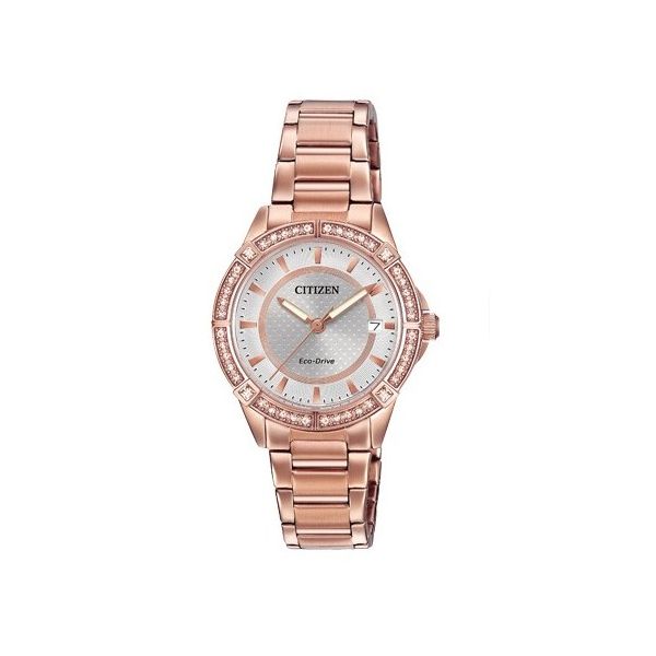 Citizen Pink Gold Tone Watch Holtan's Jewelry Winona, MN