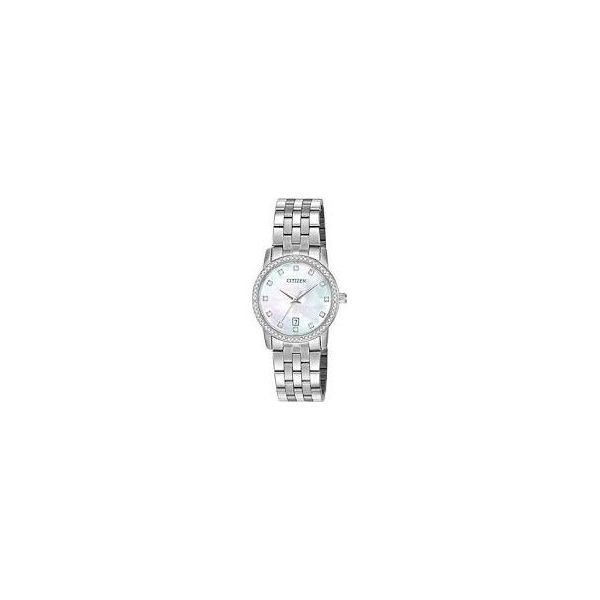 Citizen Stainless Quartz and Mother of Pearl Watch Holtan's Jewelry Winona, MN
