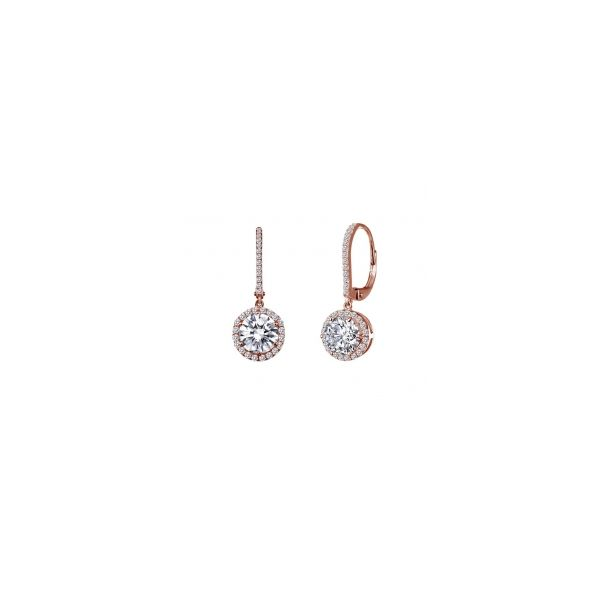 Lafonn Rose Gold Plated Earrings Holtan's Jewelry Winona, MN