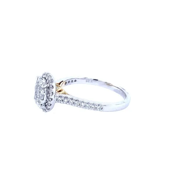 Round Diamond Lovebright Halo Engagement Ring Image 2 House of Silva Wooster, OH