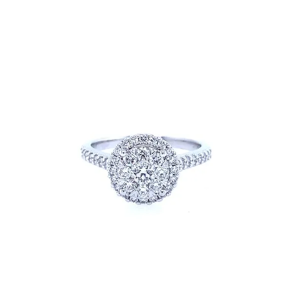 Round Diamond Lovebright Halo Engagement Ring House of Silva Wooster, OH