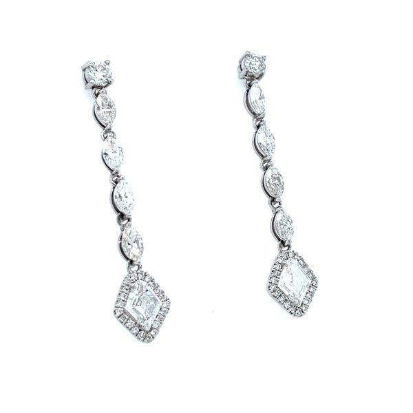 Diamond Earrings Image 2 House of Silva Wooster, OH