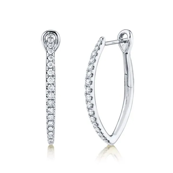 Diamond Hoop Earrings House of Silva Wooster, OH