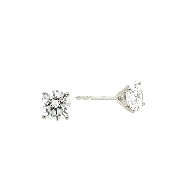 Lab Grown Diamond Stud Earrings Image 2 House of Silva Wooster, OH