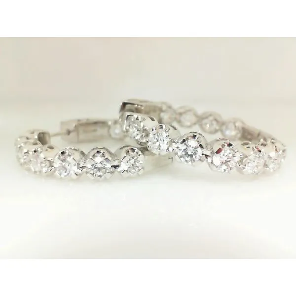 Lab Grown Diamond Fashion Earrings James Martin Jewelers Dubuque, IA