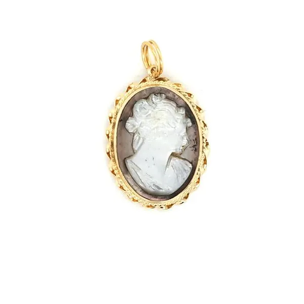 14K Yellow Gold Silver Tone Cameo Jaymark Jewelers Cold Spring, NY