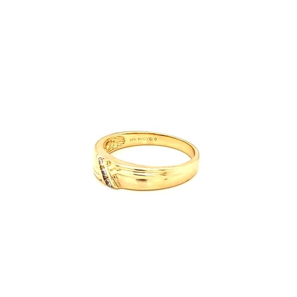 14K Yellow Gold Men's Diamond Ring Image 2 Jaymark Jewelers Cold Spring, NY