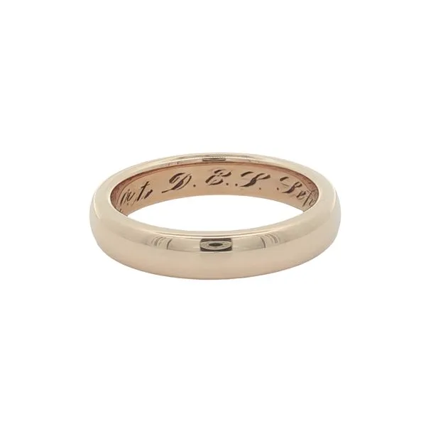 14K Yellow Gold Wedding Band Image 4 Jaymark Jewelers Cold Spring, NY