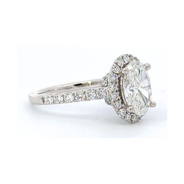 Lab Grown Diamond Engagement Ring Image 2 Jeff Dennis Jewelers Gardendale, AL