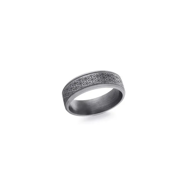 Men's Alternative Metal Wedding Band Jeff Dennis Jewelers Gardendale, AL