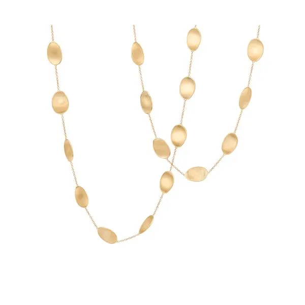 Lunaria Collection Yellow Gold Long Fashion Necklace Jeffrey Mann Fine Jewelers, Inc Toledo, OH
