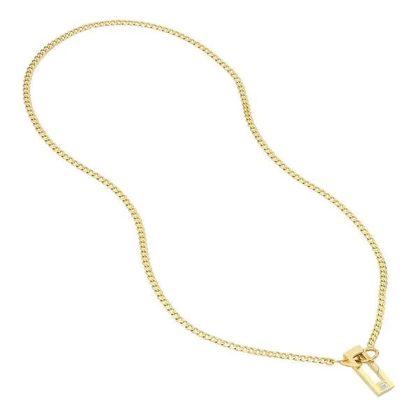 Yellow Gold 2.7mm Open Curb Split Chain Image 3 Jeffrey Mann Fine Jewelers, Inc Toledo, OH